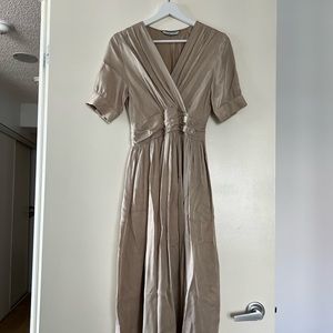 Long Vintage Spring Dress - Size Small